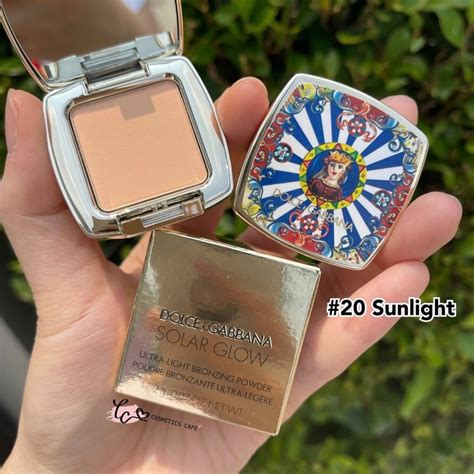 dolce & gabbana solar glow bronzer|d&g website.